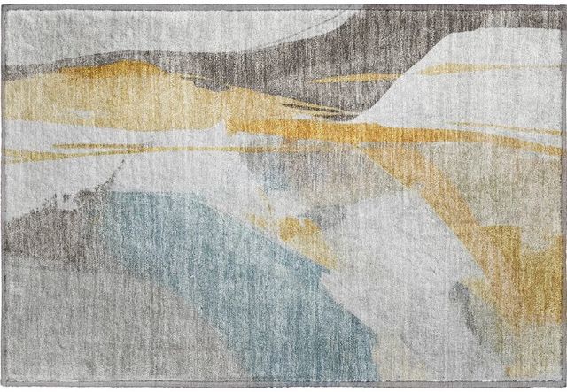 Dalyn™ Rug Company Ravenna RN7 Gold 5' x 8' Area Rug-1