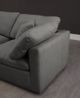 Meridian Furniture Plush Grey Velvet Standard Cloud Modular Sectional-4