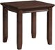 Elements International Chatham 3-Piece Cherry Living Room Table Set-3