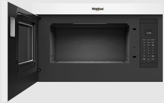 Whirlpool 30" 1.1 Cu. Ft. White Over the Range Microwave-3