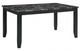 Furniture of America® Adia 7-Piece Dark Gray Dining Set-2
