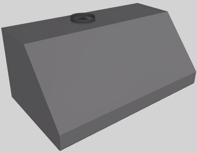 Vent-A-Hood® 42" Gunsmoke Wall Mounted Range Hood-2