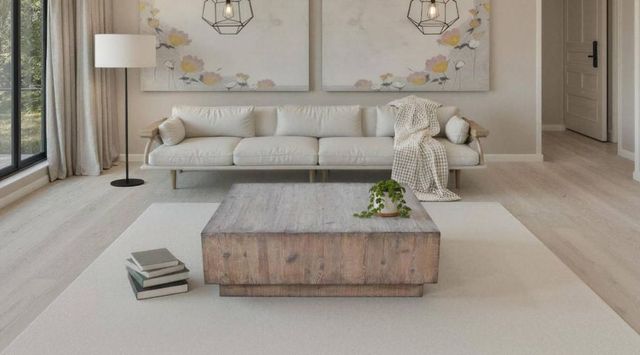 Nest Home Collections Walker Old Wood Square Coffee Table-1