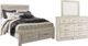 Signature Design by Ashley® Bellaby 3-Piece Whitewash Queen Storage Platform Bed Set-0
