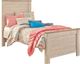 Signature Design by Ashley® Willowton Whitewash Twin Panel Youth Bed-0
