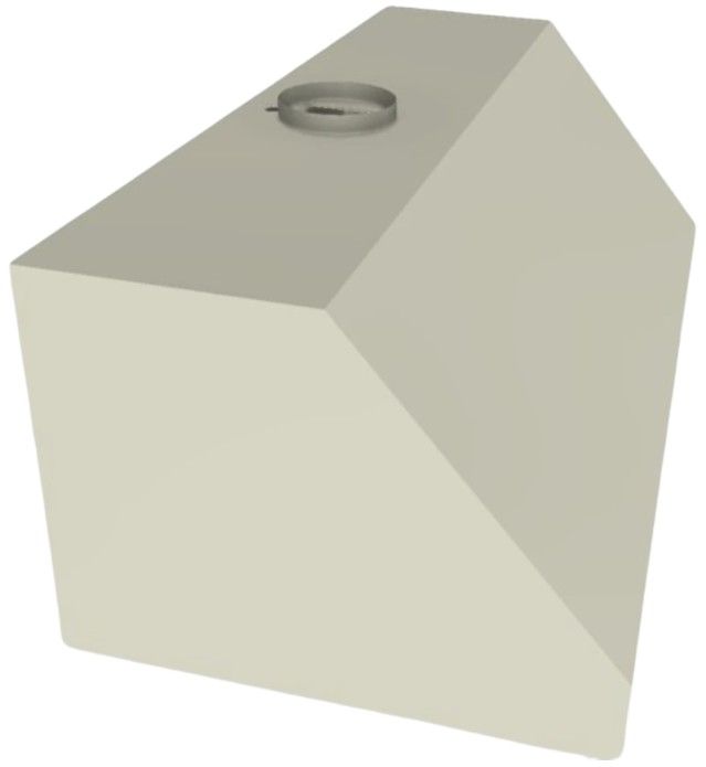 Vent-A-Hood® 48" Biscuit Wall Mounted Range Hood-1