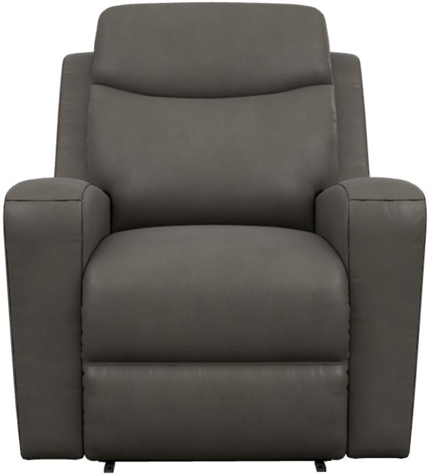 La-Z-Boy® Emmons Pewter Power Wall Recliner with Headrest and Lumbar-1