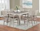 Steve Silver Co.® Abacus 5-Piece Smoky Alabaster/Smoky Honey Counter Dining Set-1