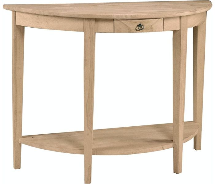 John Thomas Furniture® Customizable Select Surrey Unfinished Half Moon ...
