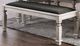 Furniture of America® Georgia Antique White Dining Bench with Gray Top -2