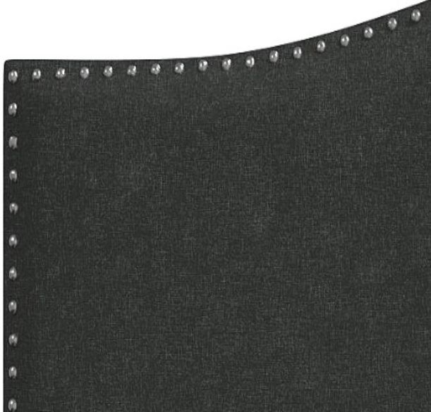 American Wholesale Furniture Leighford Gray King Upholstered Bed-3