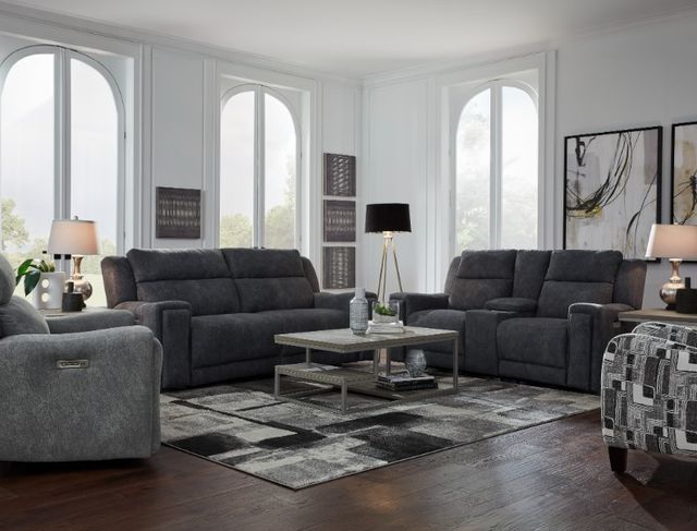 Southern Motion™ Customizable The Boss Double Power Reclining Sofa with Triple Power-1