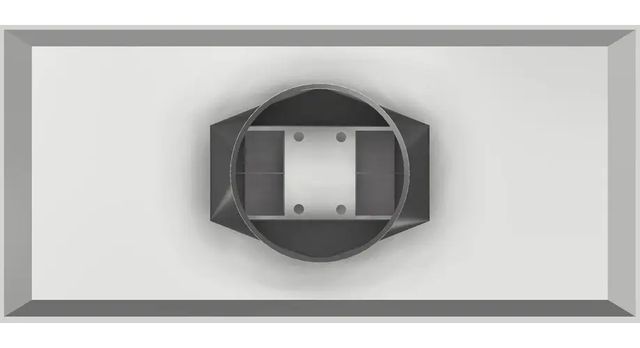 Vent-A-Hood® 66" Stainless Steel Island Liner Insert-1