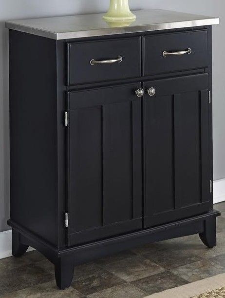 homestyles® Buffet Of Buffets Black/Stainless Steel Server-2