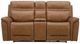 Liberty Furniture Cooper Camel Leather Triple Zero Gravity Power Reclining Loveseat with Console-3