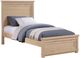 Winners Only® Mayville Beige Twin Panel Bed-0