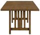 Crown Mark Glendale Brown Dining Table-3