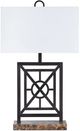 Crestview Collection Englewood Black Table Lamp-1