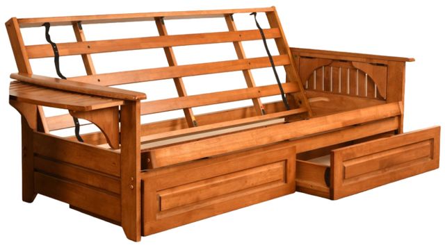 Kodiak Furniture Phoenix Barbados/Peter's Cabin Full Storage Futon with Mattress-1