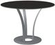 Amisco Customizable Dalia Starstone Round Table with Metal Turnip Base-0