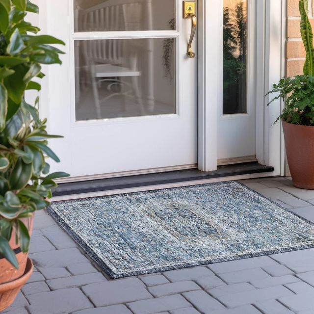 Dalyn™ Rug Company Tuscany TU4 Blue 5'x8' Area Rug-3