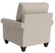 Bassett® Furniture Customizable Benchmade Premier Leather Panel Arm Accent Chair-3