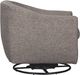Signature Design by Ashley® Upshur Taupe Swivel Glider Accent Chair-2