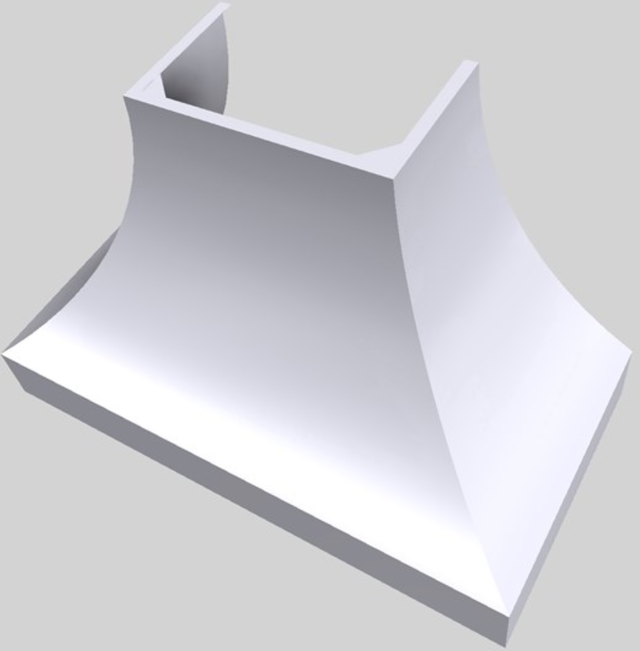 Vent-A-Hood® Designer Series 48" White Wall Mounted Range Hood-2