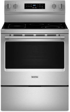 Maytag® 30" Fingerprint Resistant Stainless Steel Freestanding Electric Range