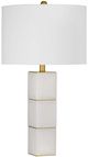 Bassett Mirror Swindon White Table Lamp-0