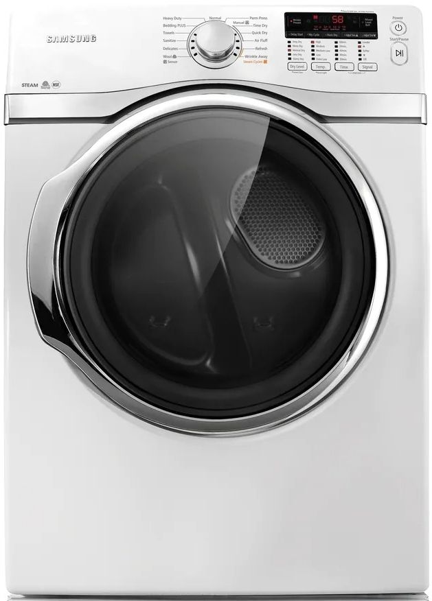 Samsung 7.4 Cu. Ft. Neat White Electric Dryer-0