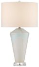 Currey & Company Floating Cloud Light Blue/Pale Gray Table Lamp-1