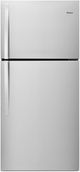 Whirlpool® 30 in. 19.1 Cu. Ft. Fingerprint Resistant Metallic Steel Top Freezer Refrigerator-0