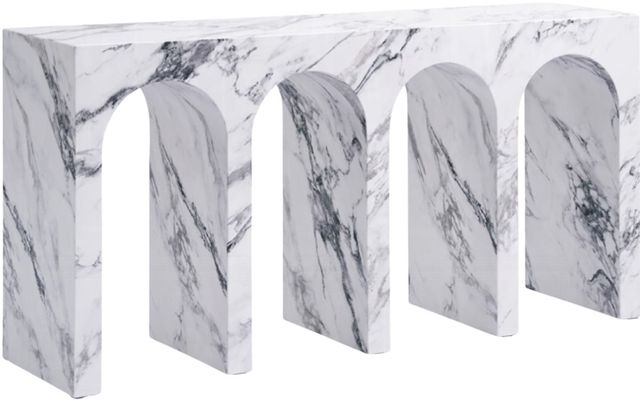 ACME Furniture Fritzy White Console Table-0