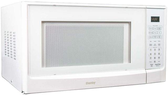 Danby® Designer 1.4 Cu. Ft. White Countertop Microwave-1