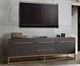 Diamond Sofa® Encore 2-Door/2-Drawer Gray Cabinet-2