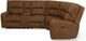 Flexsteel® Nirvana Saddle Power Reclining Sectional with Power Headrests-4