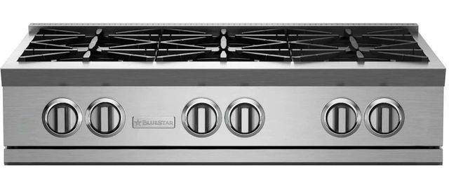 BlueStar® RNB Series 36" Stainless Steel Natural Gas Rangetop-0