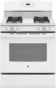 GE® 30" White Freestanding Gas Range-0