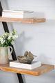 A & B Home Ramsden Tripod Black/Brown Book Shelf -4