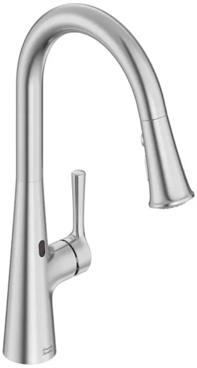 American Standard Southport Stainless Steel Single-Handle Pull-Down Dual Spray Kitchen Faucet-0