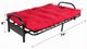 ACME Furniture Nabila Black/Red 8" Full Futon Mattress-2