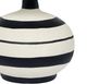 TOV Furniture Positano Black/Off-White Striped Papier Mache Table Lamp-4