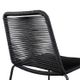 Armen Living Shasta Black 30" Outdoor Bar Stool-4