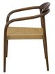 YHD Catia Brown Accent Chair-3