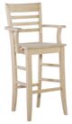 John Thomas Furniture® Customizable Select Roma 30" Bar Arm Stool-0