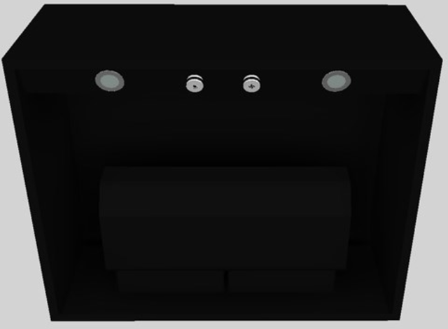 Vent-A-Hood® 30" Black Wall Mounted Range Hood-2