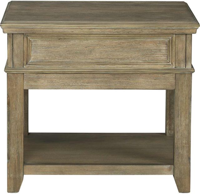 Signature Design by Ashley® Janismore Grayish Brown End Table-4