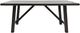 Jofran Inc. American Rustics Brown Trestle Dining Table-2