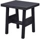 C R Plastics Tofino Black End Table-0
